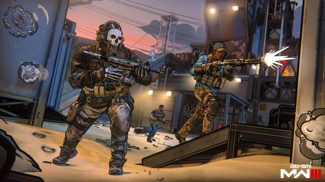 Call of Duty: Warzone y Modern Warfare III presentan su Temporada 5, con gr�ficos cel shading