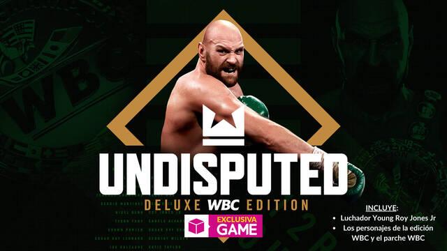 Undisputeed Deluxe WBC Edition exclusiva GAME ya puedes reservarla