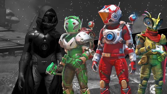 'Este juego no deja de sorprenderme': Encuentra un raro planeta en No Man's Sky completamente en blanco y negro.