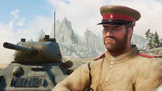 Mod para Skyrim que lo convierte en un escenario de guerra