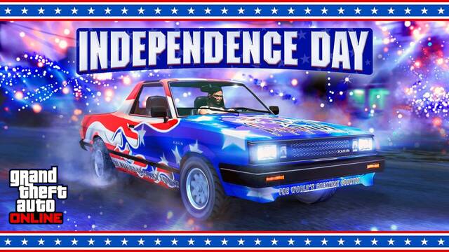 GTA Online celebra el D�a de la Independencia con sombreros patri�ticos gratis, descuentos en veh�culos y m�s
