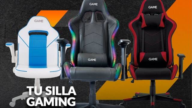 Consigue la silla gaming de tus sue�os desde 49,99 euros solo en GAME