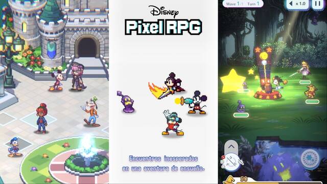 Anunciado Disney Pixel RPG para teléfonos móviles