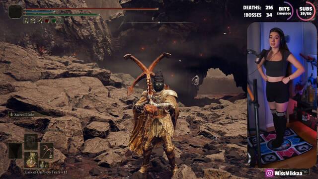 Consigue derrotar a todos los jefes de Elden Ring: Shadow of the Erdtree jugando con los pies