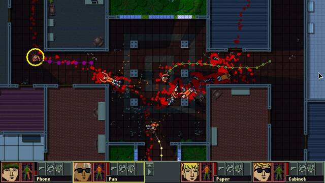Brain Hack Squad: acci�n t�ctica ciberpunk con el estilo de Hotline Miami