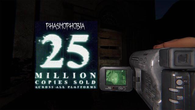El terror cooperativo de Phasmophobia sigue imparable y ya supera los 25 millones de unidades vendidas