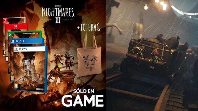 GAME regala una totebag exclusiva si reservas Little Nightmares III, que llega el 10 de octubre