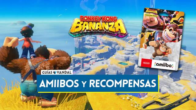Todos los amiibos compatibles en Donkey Kong Bananza y recompensas - Donkey Kong Bananza