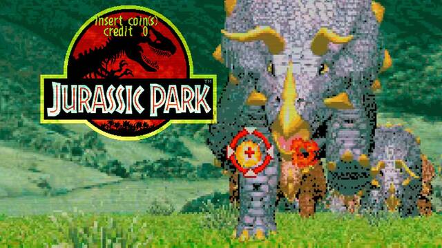 Jurassic Park arras� en cines pero su videojuego m�s espectacular fue la recreativa de SEGA llena de dinosaurios.