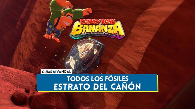 Todos los f�siles de Estrato del ca��n en Donkey Kong Bananza - Localizaci�n - Donkey Kong Bananza
