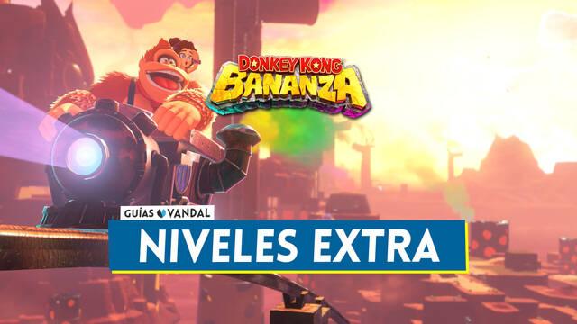 Todos los niveles extra de Donkey Kong Bananza y d�nde encontrarlos - Localizaci�n - Donkey Kong Bananza