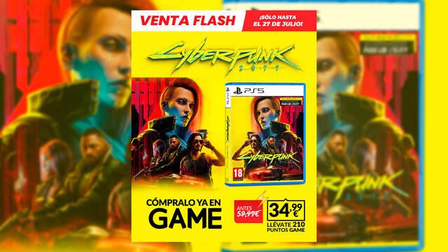 Cyberpunk 2077 Ultimate para PS5 de oferta en GAME