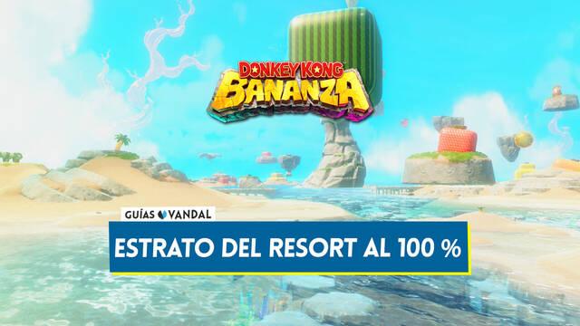 Estrato del resort al 100% en Donkey Kong Bananza - Donkey Kong Bananza