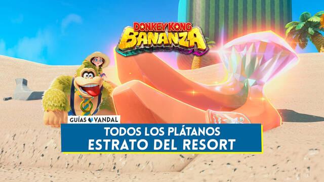 Todos los pl�tanos de Estrato del resort en Donkey Kong Bananza - Localizaci�n - Donkey Kong Bananza