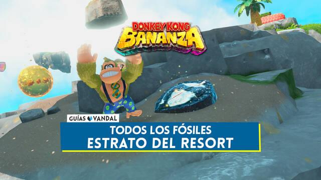 Todos los f�siles de Estrato del resort en Donkey Kong Bananza - Localizaci�n - Donkey Kong Bananza