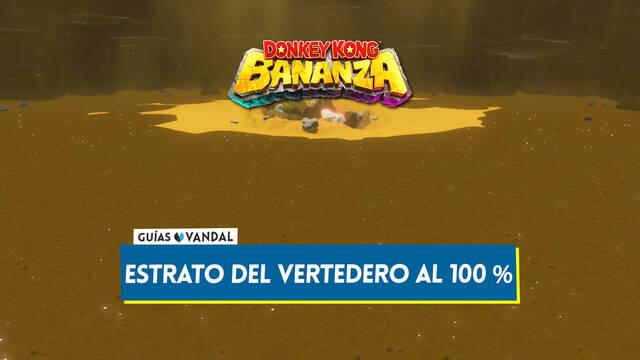 Estrato del vertedero al 100% en Donkey Kong Bananza - Donkey Kong Bananza