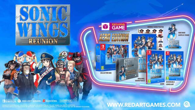 Sonic Wings Reunion aterriza con una edici�n coleccionista exclusiva en GAME