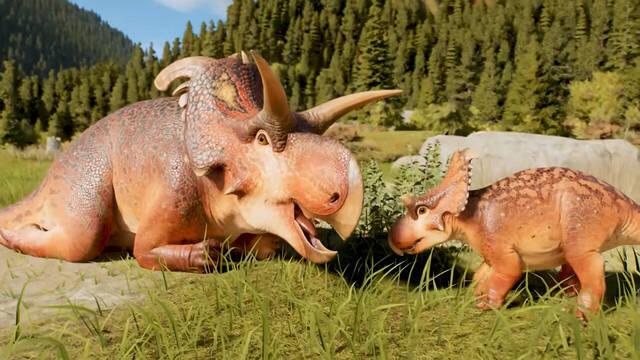 Jurassic World Evolution 3 presenta al Lokiceratops en un nuevo tr�iler