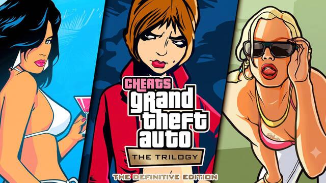 GTA Trilogy Definitive Edition Cheats for PS5 and PS4