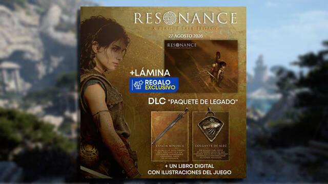 Resonance: A Plague Tale Legacy tendr� una l�mina exclusiva por reservarlo en GAME