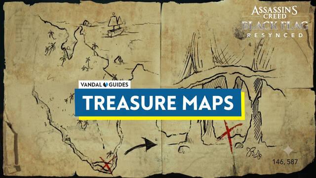 Assassin's Creed Black Flag Resynced: All Treasure Maps and Solutions