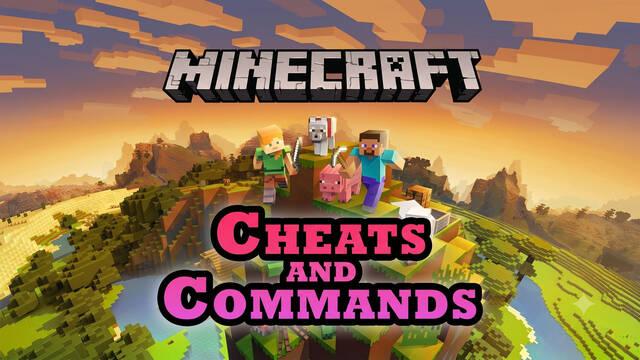 ALL Minecraft Cheats and Commands: Gold, Materials, Items (2026)