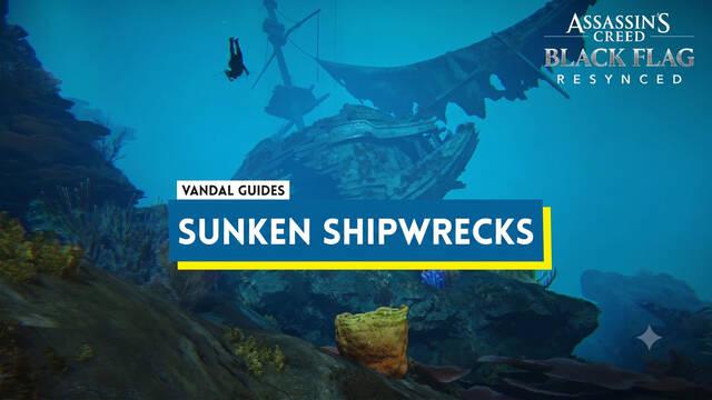 Assassin's Creed Black Flag Resynced: All Underwater Shipwrecks
