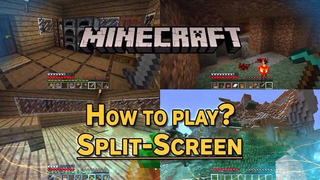 Minecraft: How to Play Split-Screen (PlayStation, Xbox, Switch...)