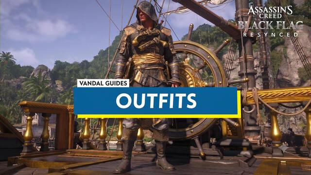 Assassin's Creed Black Flag Resynced: All Outfits and How to Get Them