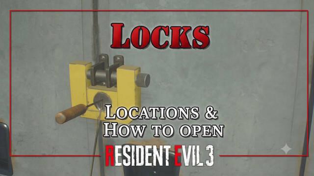 Resident Evil 3 Remake: All Padlocks, Locks, and Lockers