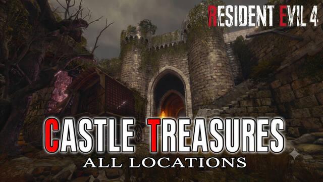 Resident Evil 4 Remake: All Castle Treasure Locations
