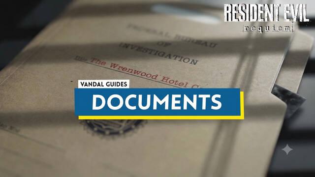 All Files in Resident Evil Requiem and Their Locations