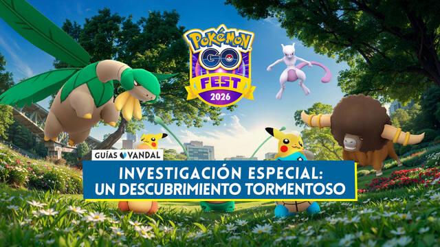 Festival de GO 2026 Un descubrimiento tormentoso en Pok�mon GO: Tareas y recompensas - Pok�mon GO