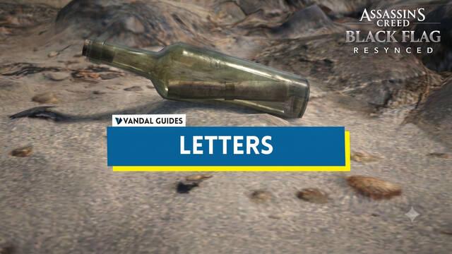 Assassin's Creed Black Flag Resynced: All Letters and Locations