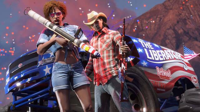GTA Online celebra el Día de la Independencia con armas gratis, descuentos y recompensas extra