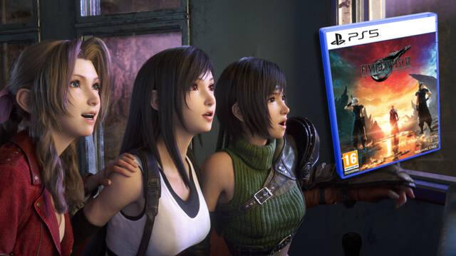 Casi la mitad de las copias de Final Fantasy VII Rebirth en PS5 se vendieron en formato f�sico