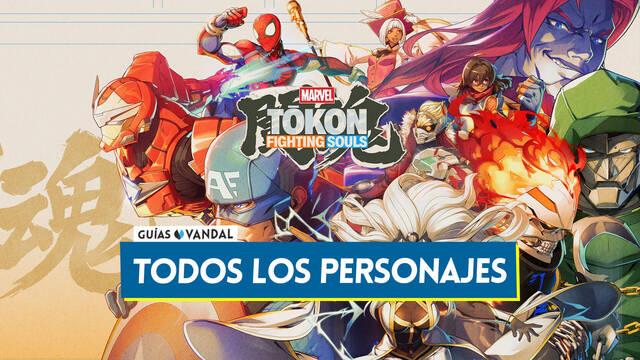 Todos los personajes en Marvel Tōkon: Fighting Souls y caracter�sticas - Marvel Tokon: Fighting Souls