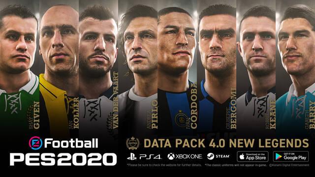 Konami sigue actualizando Pes 2020 con jugadores