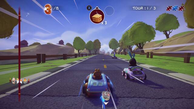 Anunciado Garfield Kart: Furious Racing para consolas y PC