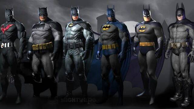 Se muestran los trajes descargables de Batman: Arkham City