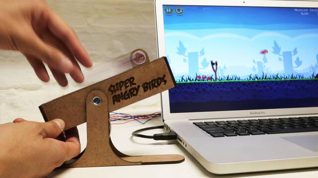 Fabrican un 'mando tirachinas' para jugar con Angry Birds