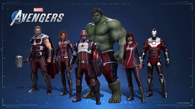 Filtrados atuendos con patrocinio para Marvel's Avengers.