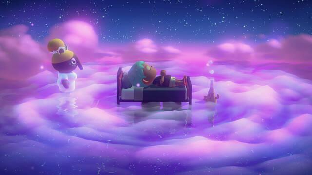 Animal Crossing: New horizons sueño
