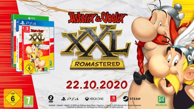 Asterix & Obelix XXL Romastered tráiler Gamescom 2020