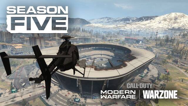 Anunciada la quinta temporada de Call of Duty: Warzone y Modern Warfare.