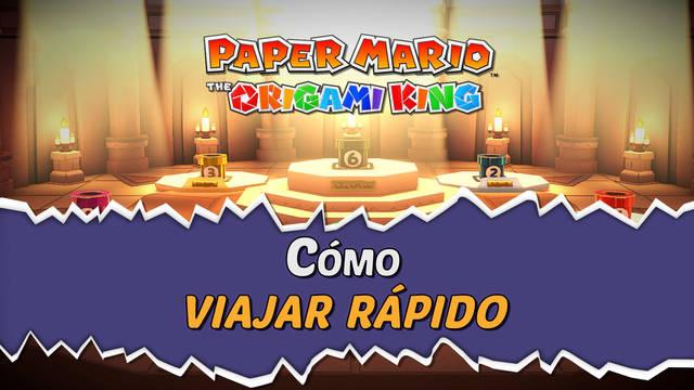 Viaje r�pido en Paper Mario The Origami King: Localizaci�n de las 6 tuber�as - Paper Mario: The Origami King