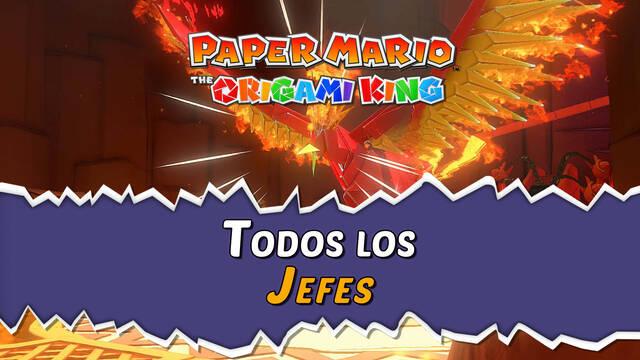 TODOS los jefes finales de Paper Mario: The Origami King y c�mo derrotarlos - Paper Mario: The Origami King