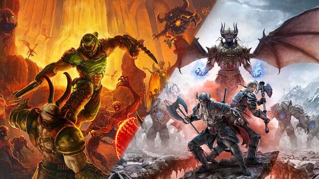 Doom Eternal y The Elder Scrolls Online llegar�n a PS5 y Xbox Series X.