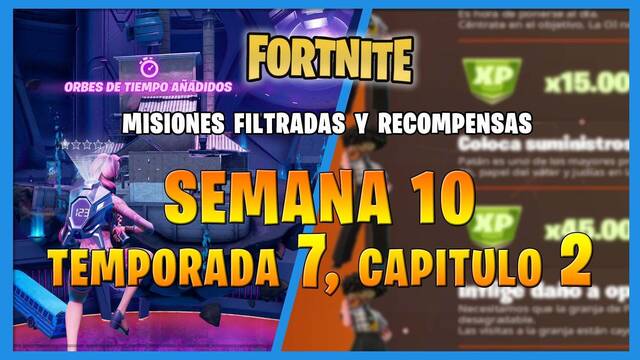 Fortnite Battle Royale - Desaf�os filtrados 11-12 de agosto 2021