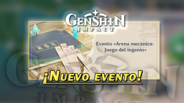 Genshin Impact: Gana Protogemas gratis en Arena mecánica: Juego del ingenio